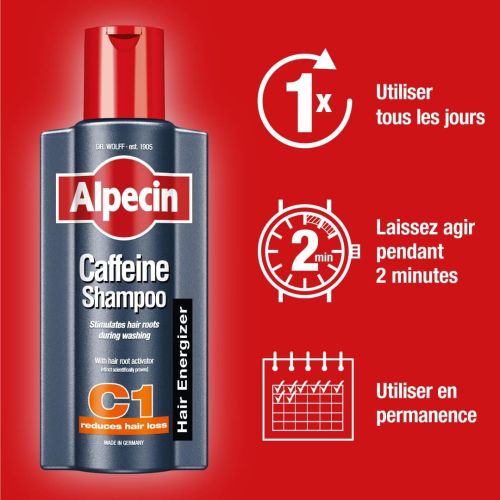 Shampoing Alpecin Caffeine 375 ML