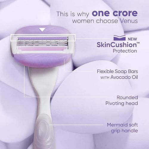 Lame Venus Comfortglide 3 Lames Soap Bars