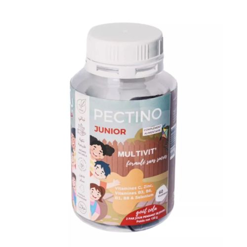 Complément Pectino Junior Gummies Multivit – Goût Cola 60 Unité