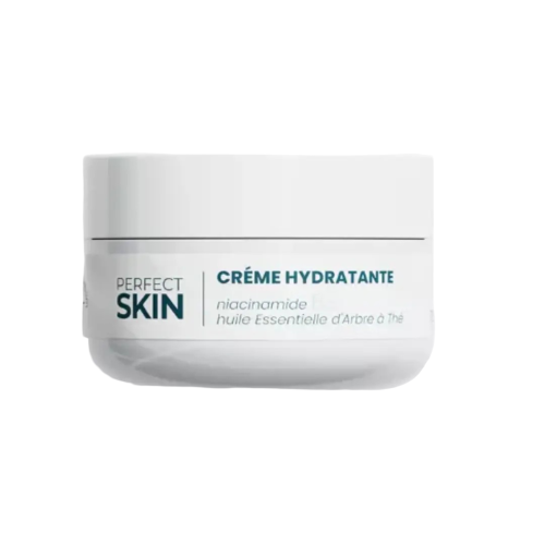 Creme Hydratante Flore Perfect Skin Niacinamide Huile Essentielle D'arbre A Thé 100 G