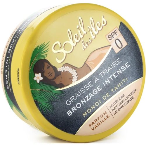 Graisse A Traire Soleil Des Iles Bronzage Intense Pot Parfum Vanille 120 ML