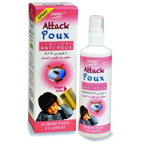 Lotion Simbel Attack Poux 140 ML