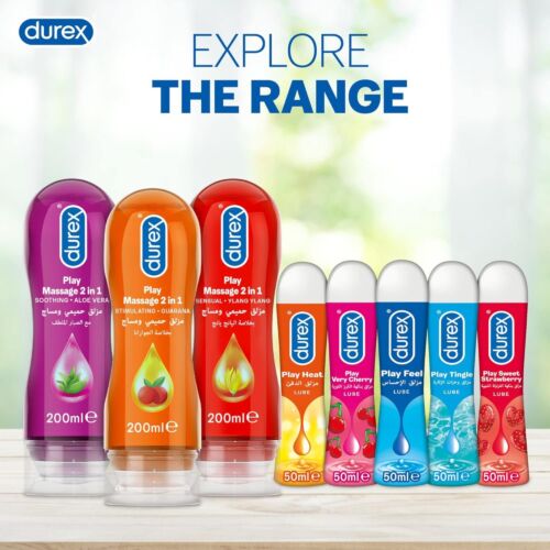 Gel Lubrifiant Durex Play Sweet Strawberry 50 ML