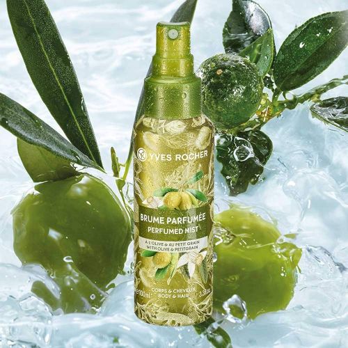 Brume Yves Rocher Corps & Cheveux Olive Petit Grain 100 ML