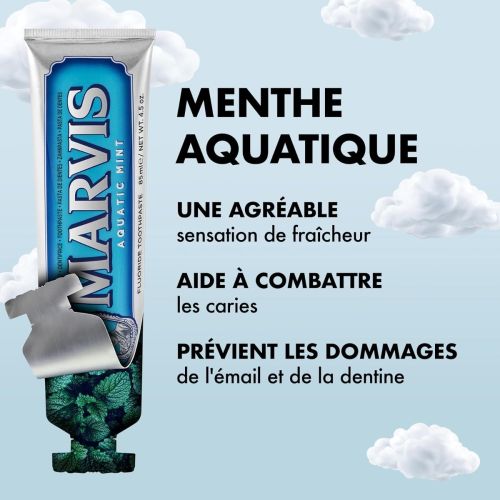 Dentifrice Marvis Aquatic Mint 85 ML