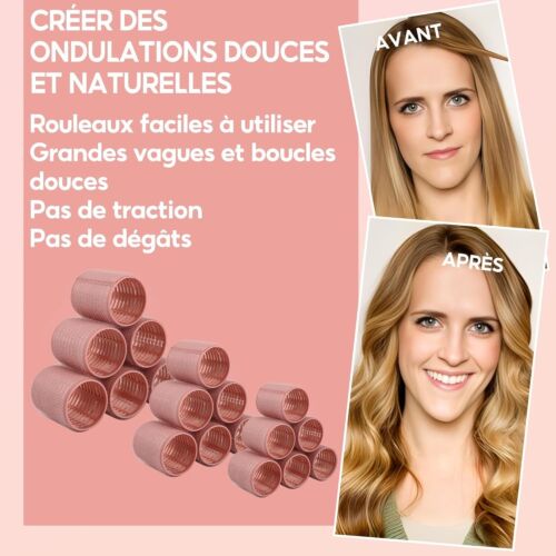 Rouleau Hind Pour Cheveux Silicone GM 06 Unité