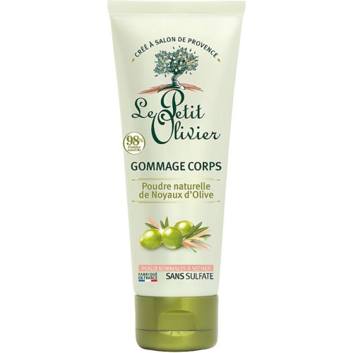 Gommage Le Petit Olivier Visage À La Poudre Naturelle De Noyaux D'olive Et Huile D'olive 75 ML