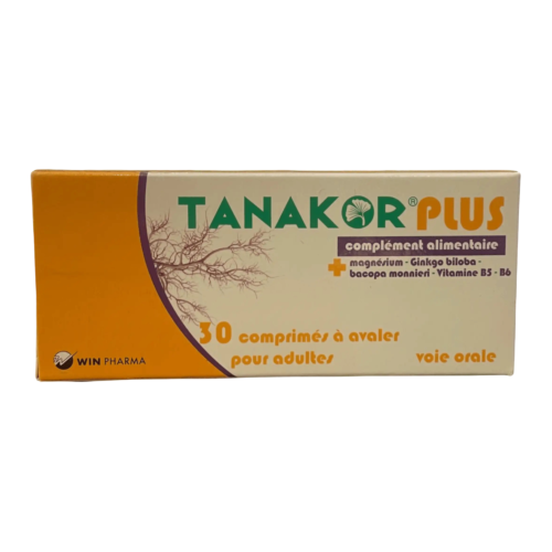 Complément Win Pharma Tanakor Plus 30 Comprimés