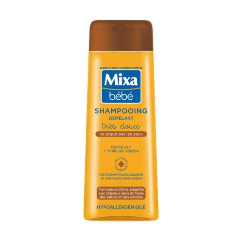 Shampoing Mixa Bébé Démélant Karité Et Jojoba 250 Ml
