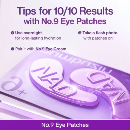Patches Numbuzin Under Eye Nad+ Collagen + 50 Peptides 9+ 8 G