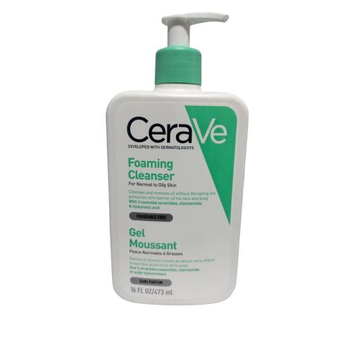 Gel Moussant Cerave Peaux Normales À Grasses 473 ML
