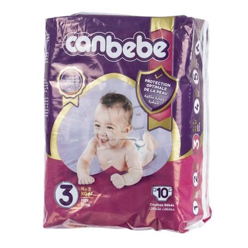 Couche Canbebe 3 Medium 10 Unité