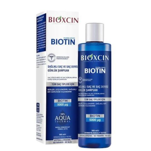 Shampoing Bioxcin Biotin 5000mg 300 ML