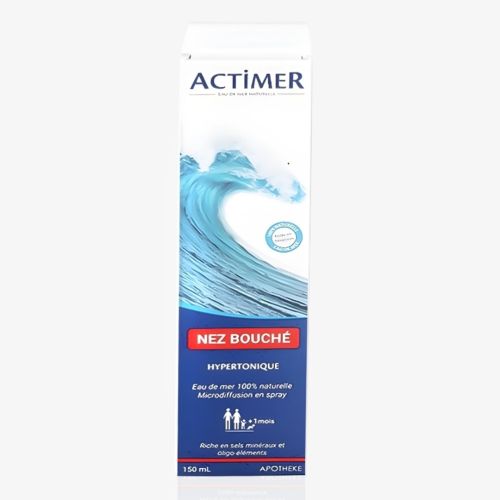 Sérum Salé Apotheke Actimer Hypertonique Nez Bouche 150 ML