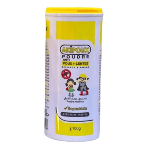Poudre Akipoux Anti Poux Et Lentes 100 G