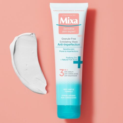 Masque Mixa Visage Exfoliant Anti Imperfection 3en1 150 ML