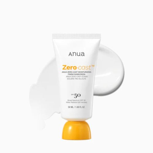 Creme Solaire Anua Zero-cast Moisturing Finish Sunscreen SPF50+ 50 ML