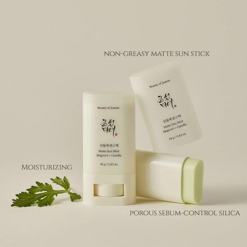 Creme Solaire Beauty Of Joseon Matte Sun Stick Mugwort+camelia Spf 50+ 18 G