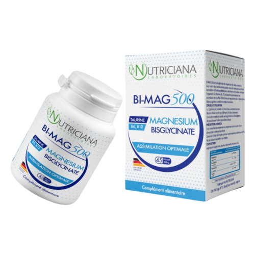 Complément Nutriciana Bi mag-500 Magnisium 45 CAPSULES