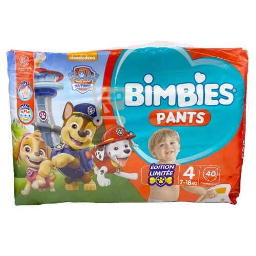 Couche Bimbies Pants 4 Paw Patrol 09 Unité