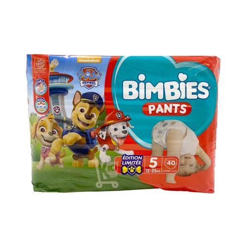 Couche Bimbies Pants 5 Paw Patrol 8 Unité