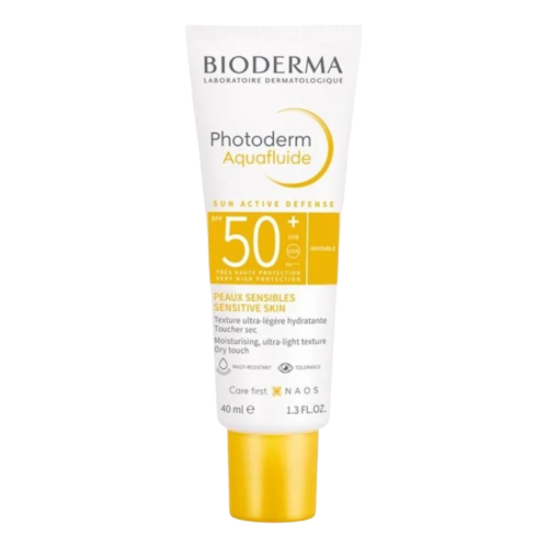 Creme Solaire Bioderma Photoderm Aquafluide Spf50+ Peaux Sensibles 40 ML