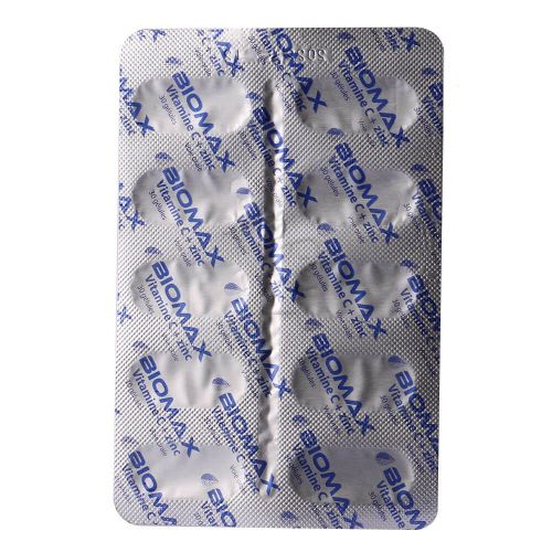 Complément Biomax Vitamine C + Bisglycinate De Zinc 30 CAPSULES