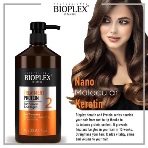 Protéine Bioplex Treatment 2 For Keratin & Collagen Dose 60 Ml