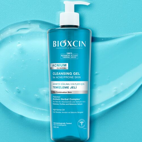 Gel Nettoyant Bioxcin Acne Peaux Mixte Grasses 500 ML