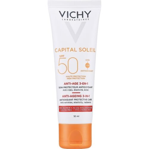 Creme Solaire Vichy Anti-ageing 3-in-1 Spf 50 50 ML