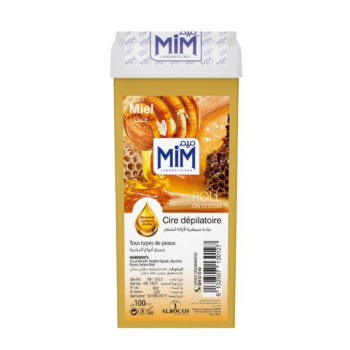 Cire Dépilatoire Mim Roll Recharge100 ML - MIEL