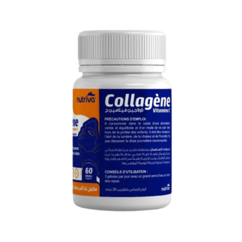Complément Nutriva Collagene Vitamine C 60 Gélules