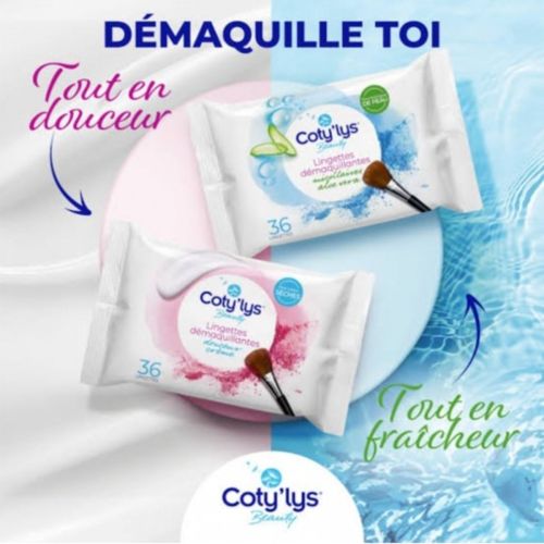 Lingette Cotylys Dèmaquillantes 36 Unité - CREME