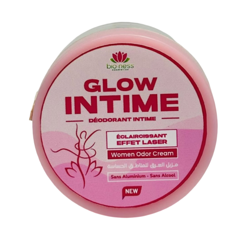 Creme Deodorante Bio Ness Glow Intime 45 G