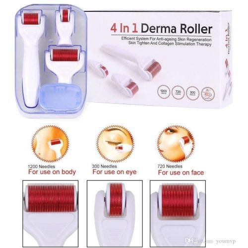 Appareil DermaRoller 4en1