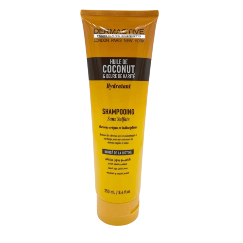 Shampoing Dermactive Tube 250 ML - HUILE DE COCONUT
