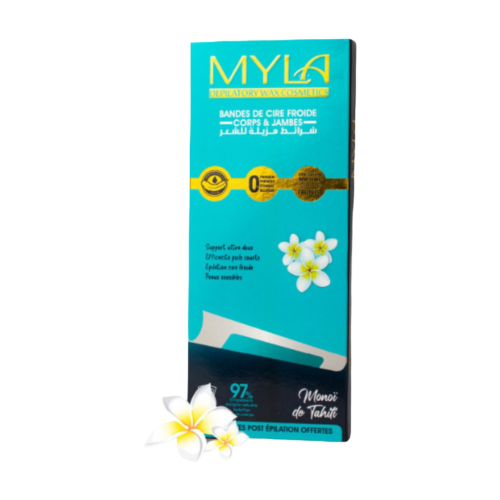 Bande De Cire Myla 12 BANDES - MONOI