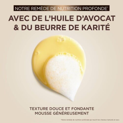 Shampoing Garnier Ultra Doux Nourrissante Huile D'Avocat & Beurre De Karité  250 ML