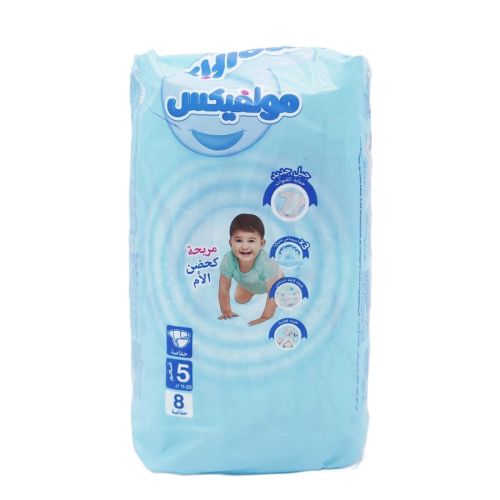 Couche Molfix N°5 Scratch 8 Unité