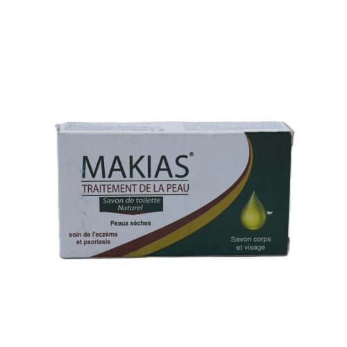 Savon Makias Corps Et Visage Soin De L'eczéma Et Psoriasis Peaux Seches 150 G