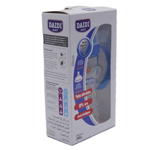 Biberon Daidi Baby A/b En Verre S0012 (0-6m) 240 ML