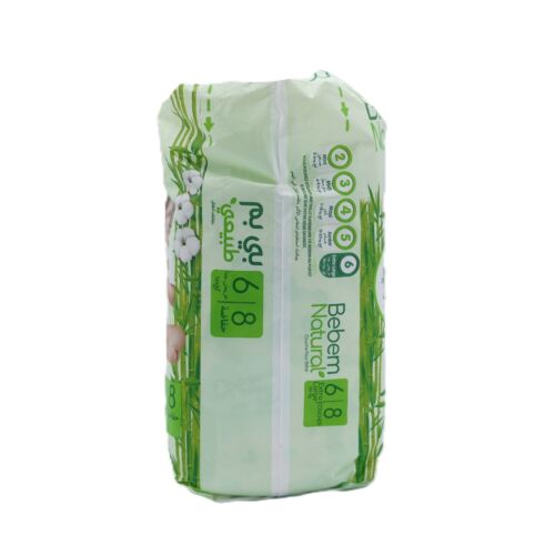 Couche Bebem Natural Extra Large N°6 8 Unité