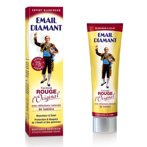 Dentifrice Email Diamant Formule Rouge L'original 75 ML