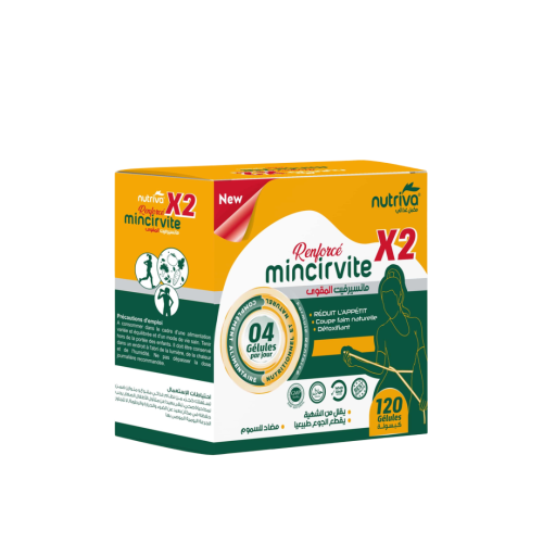 Complément Nutriva Mincirvite 120 Gélules