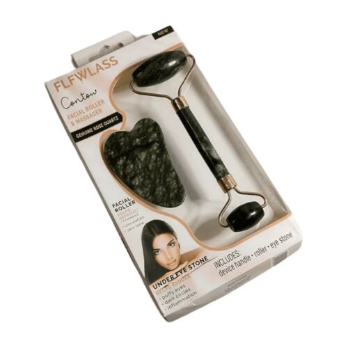 Rouleau De Massage Green Jade Facial Roller & Massager