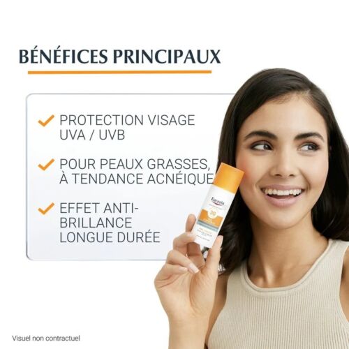 Creme Solaire Eucerin Oil Control 50 ML