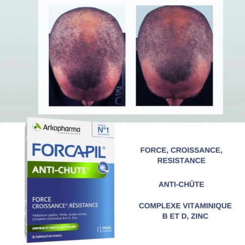 Complément Forcapil Anti-chute 2+1mois 90 Comprimés
