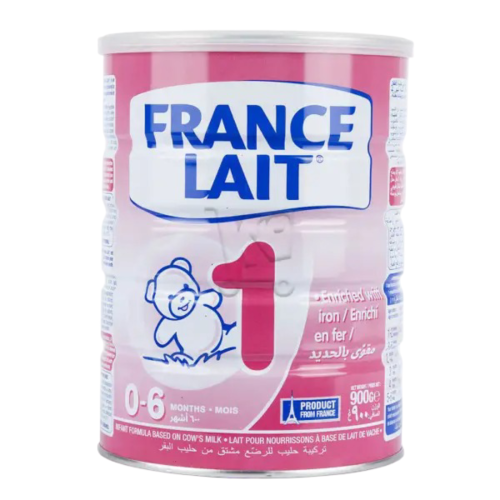 Lait France Lait 1er Âge Nutrition Optimale Pour Les Nourrissons De 0 À 6 Mois. 900 G