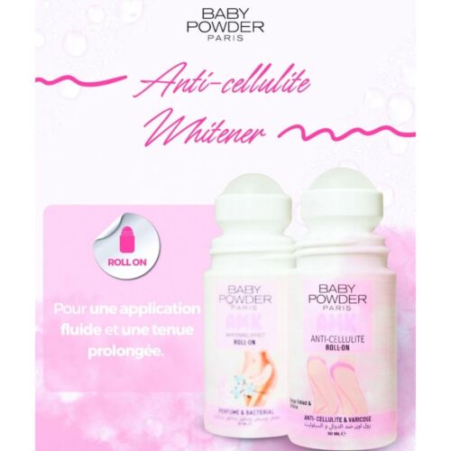 Roll-on Baby Powder Amk Whitening Effect 50 ML