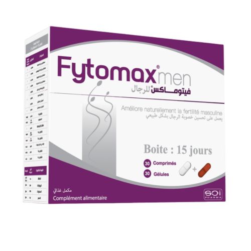 Complément Sci Fytomax Men 30 Comprimé + 30 Gélules